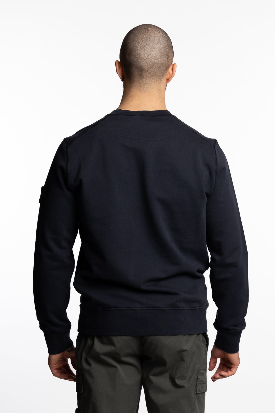 Garment Dyed Crewneck Sweatshirt Navy