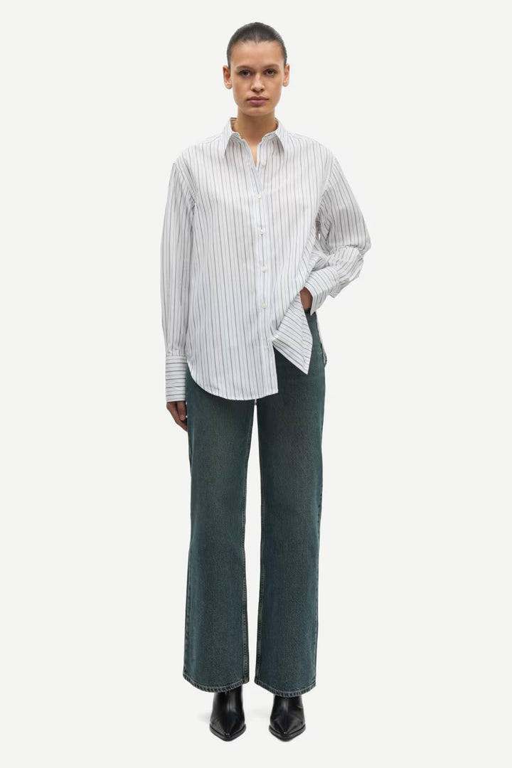 Salovas Shirt 13072 - White Stripe