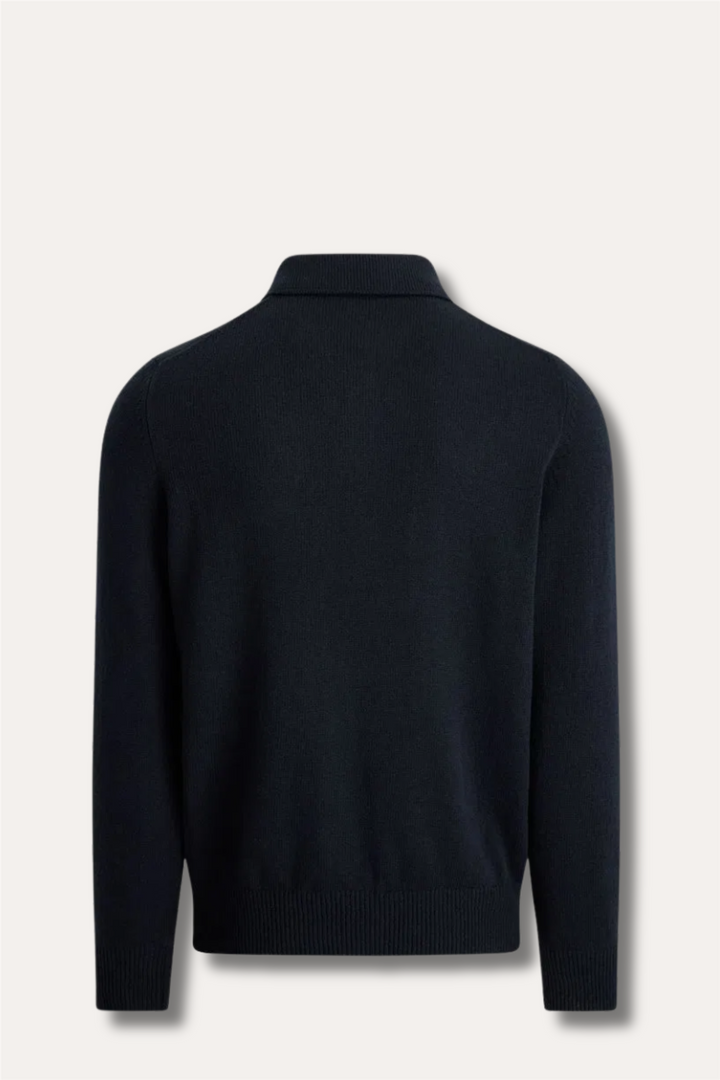 Cashmere/Cotton Cardigan Navy