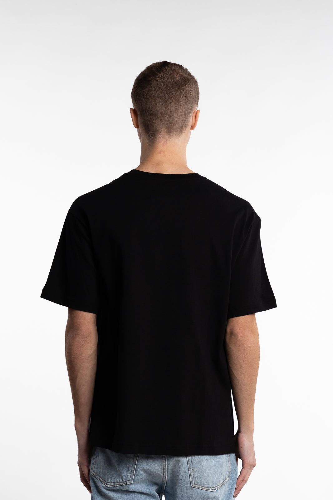 Organic Cotton Relaxed T-Shirt Black