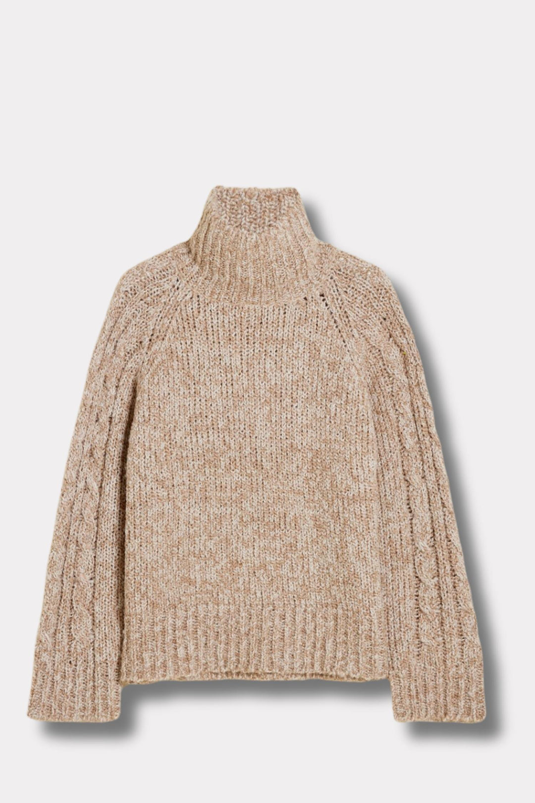 Echo Turtleneck- Brown Mix