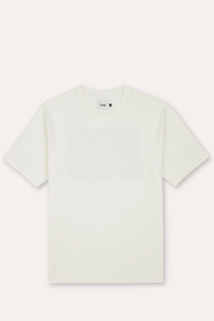Antique White 'Tile' Print Short-Sleeve Hiking T-Shirt