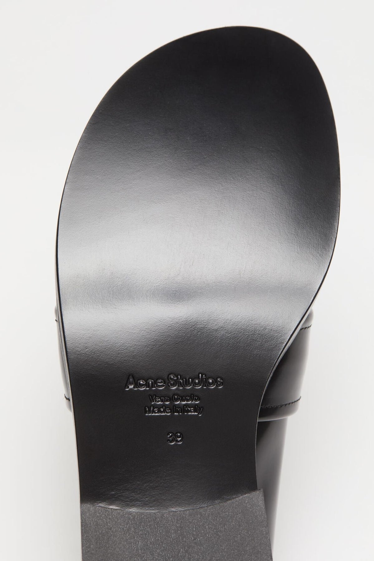 Leather Loafers Black