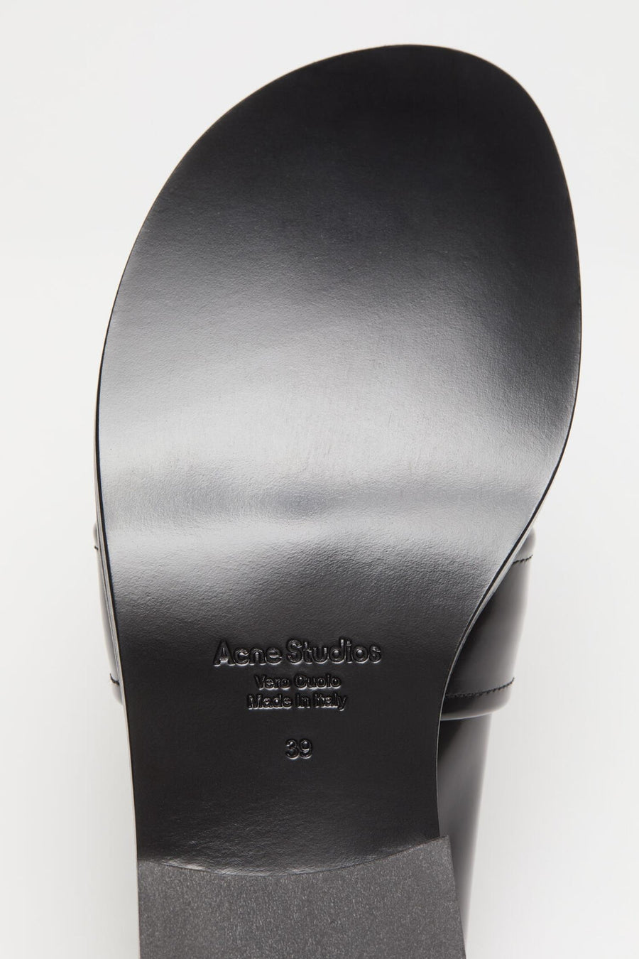 Leather Loafers Black