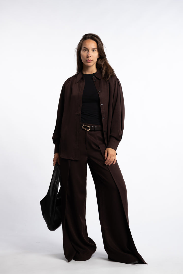 Diane Trouser - Dark Brown