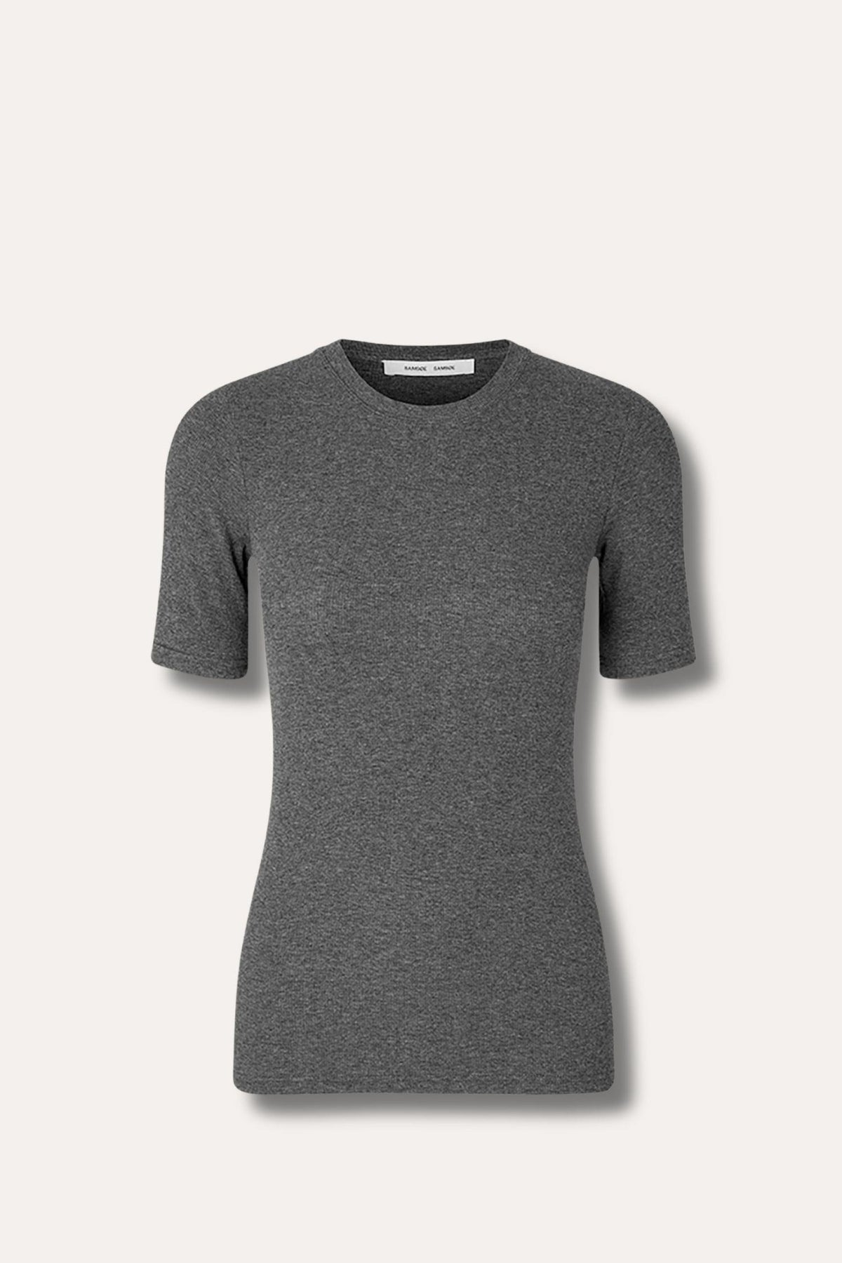 Saalexo T-Shirt 7542- Dark grey mel