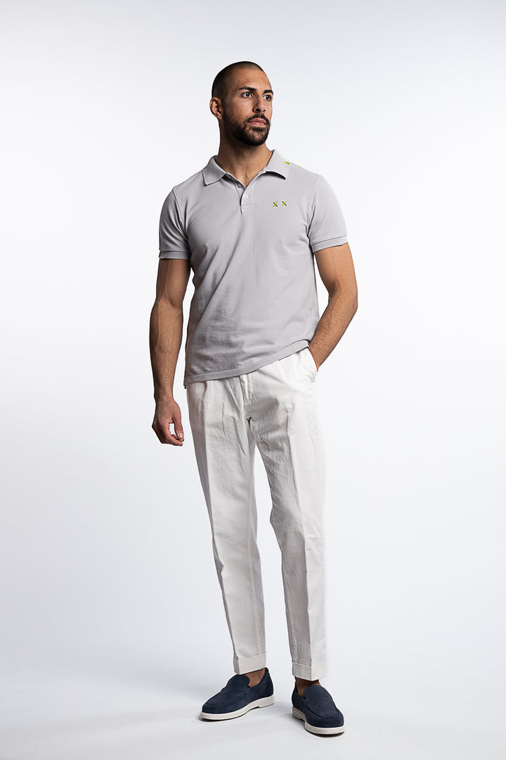 Basic Prepster Silver Grey