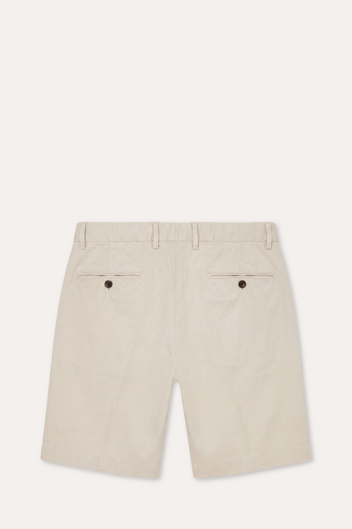 Cotton/Stretch Shorts Beige