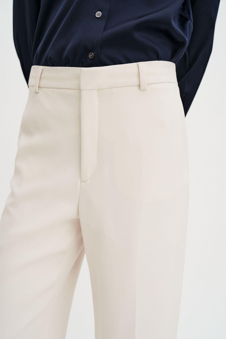 Hutton Trouser- Ivory