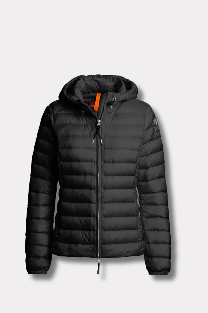 Genie Hooded Down Jacket - Black