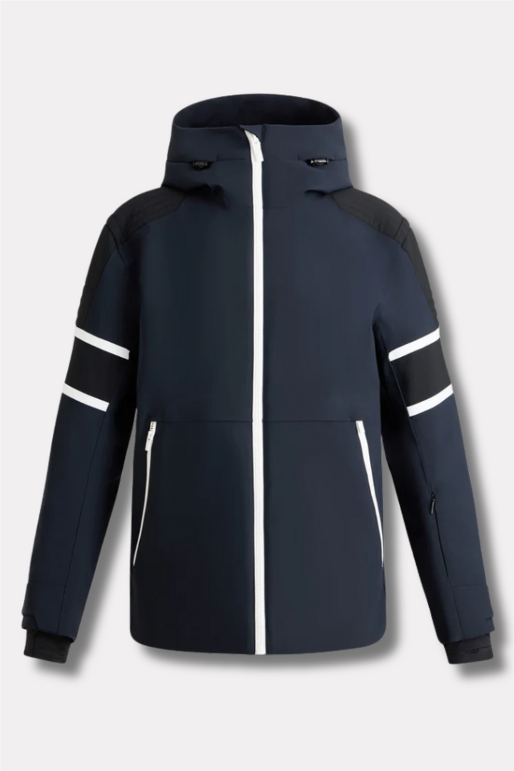 Amwo Jacket Marin/Noir/Neige