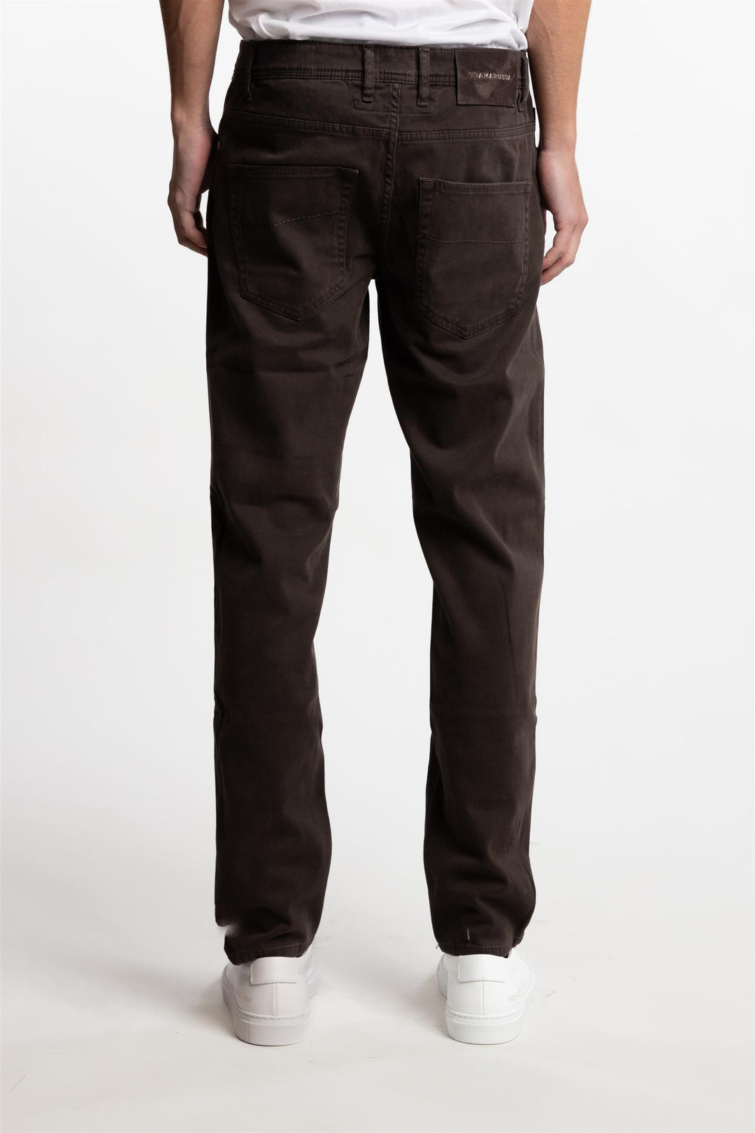 Brando Cotton/Stretch Trouser Coffee