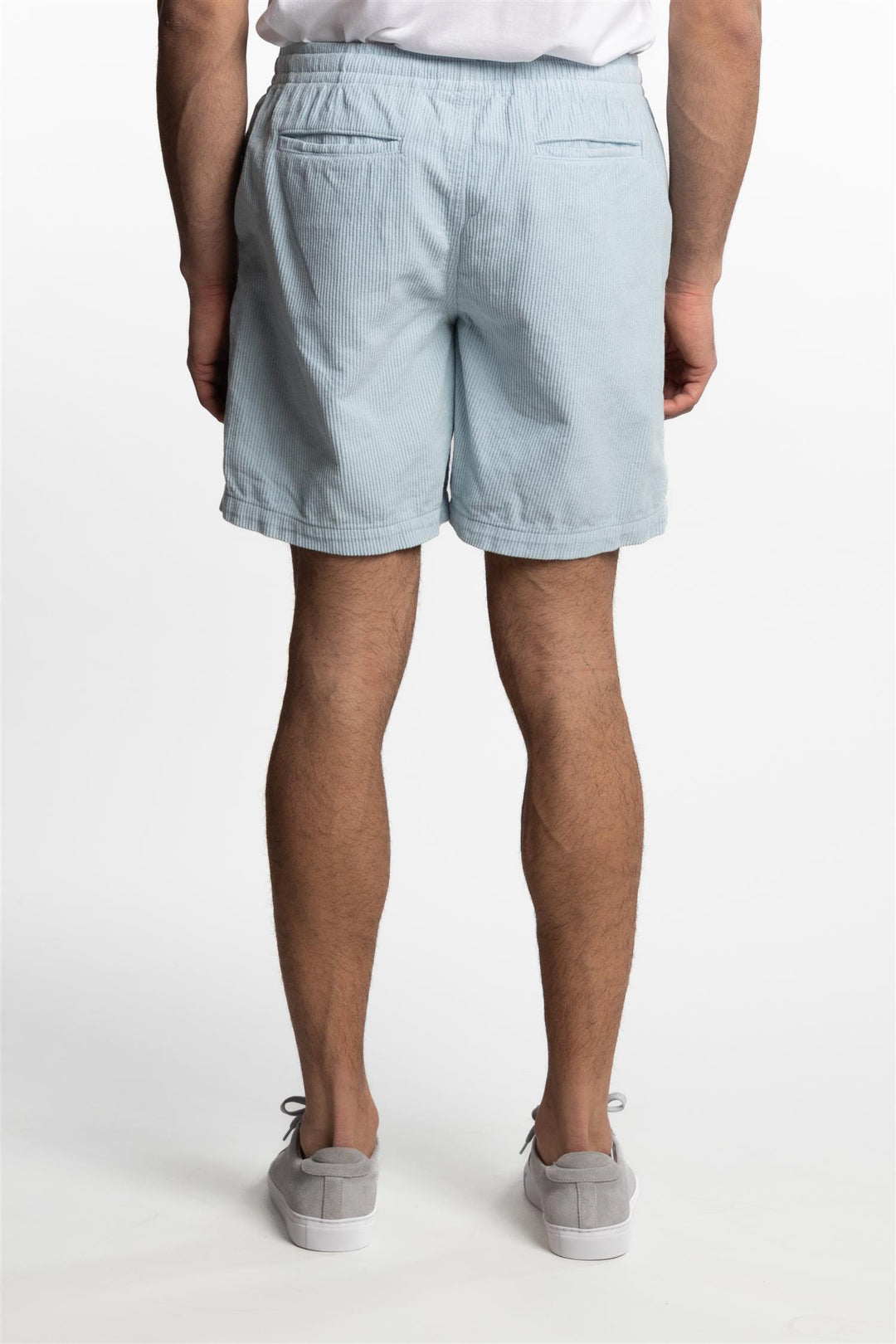 Corduroy Shorts Pastel Blue