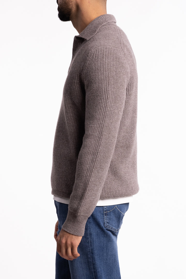 Super Geelong Ribbed Skipper Brown