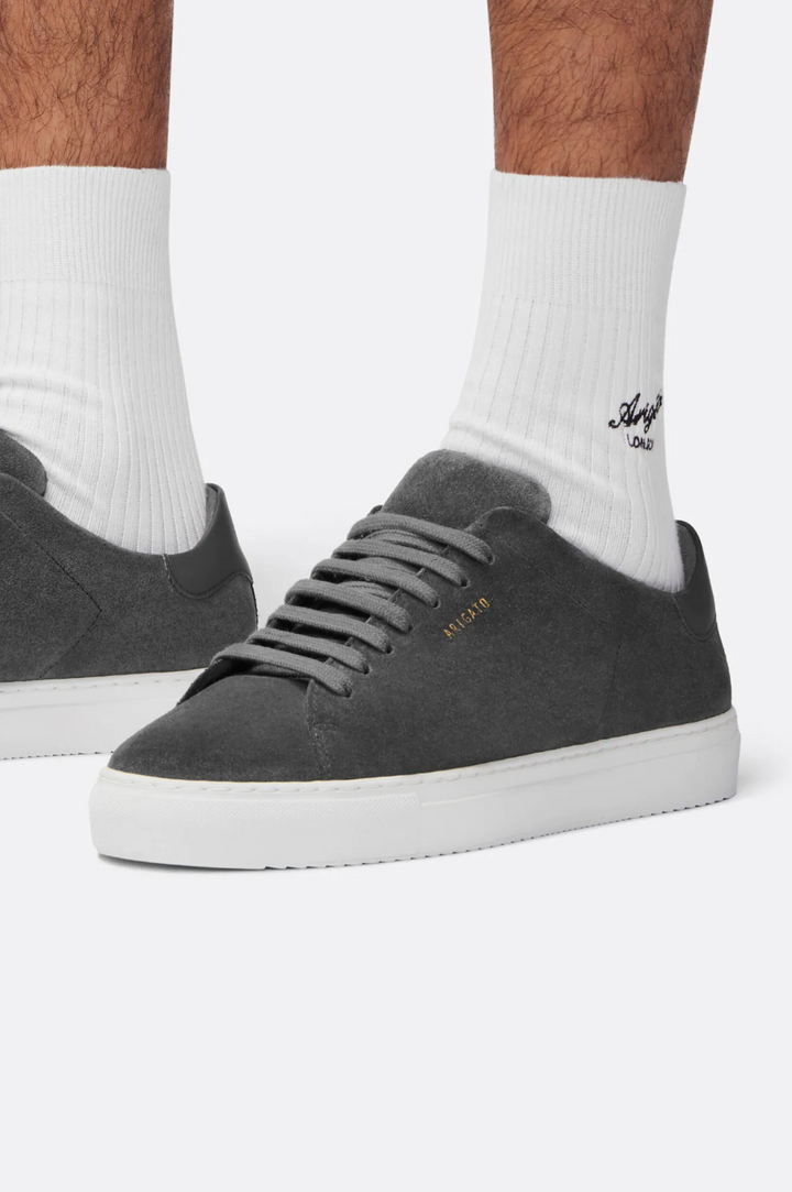 Clean 90 Suede Dark Grey/White