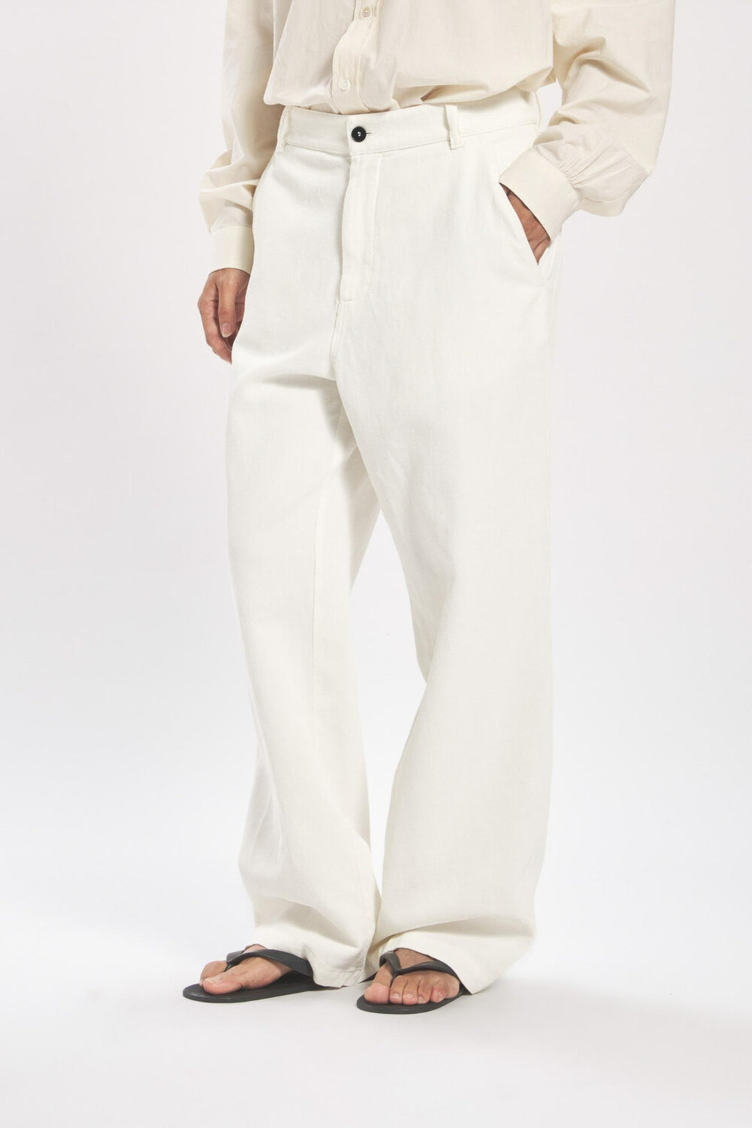 Trousers Franchina Furian- Bianco