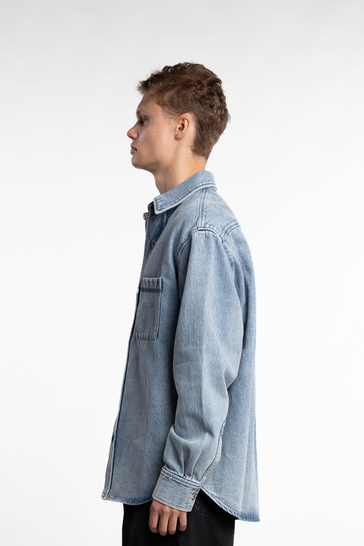 La Chemise Denim Tressée