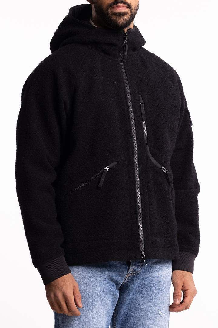 4100060 Panno Ratinato Black