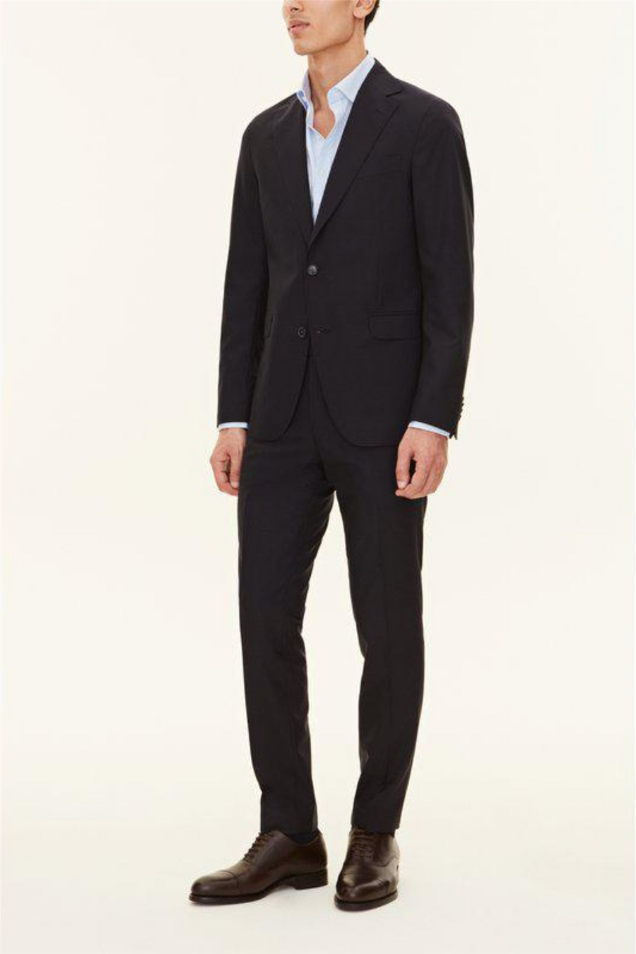 Ego Slim Fit Wool Blazer Navy