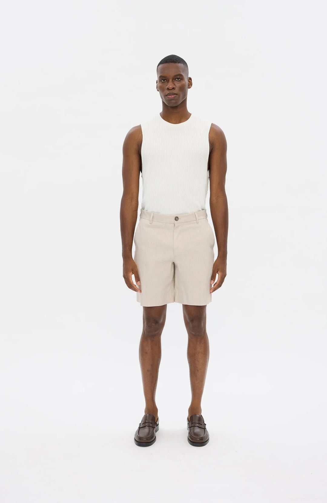 AlvinPL Shorts 769 Sand Linen