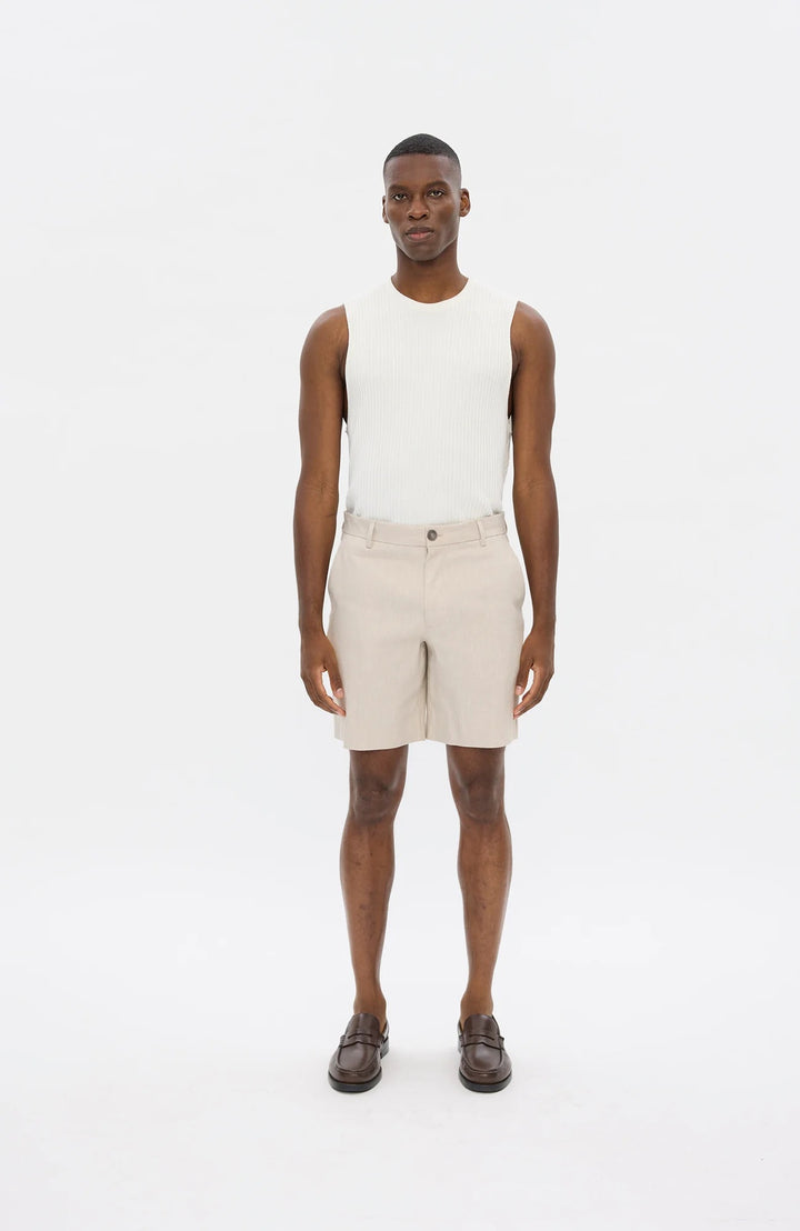 AlvinPL Shorts 769 Sand Linen