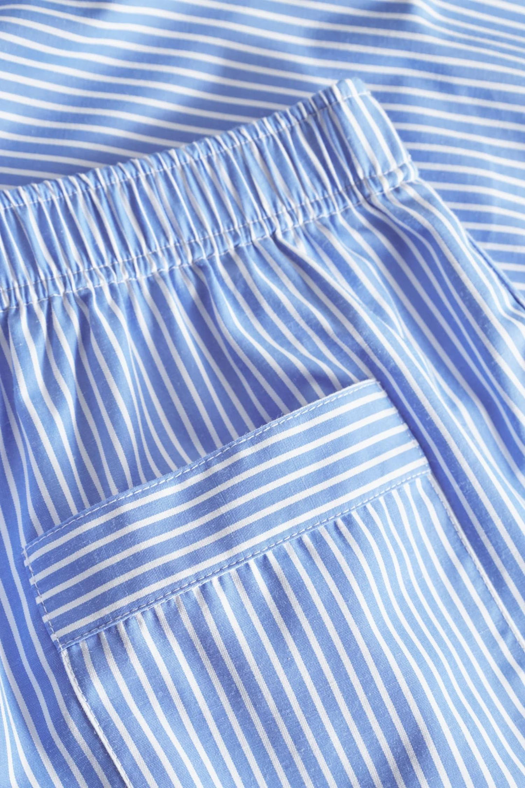 Sail Shorts- Bright Blue Stripe