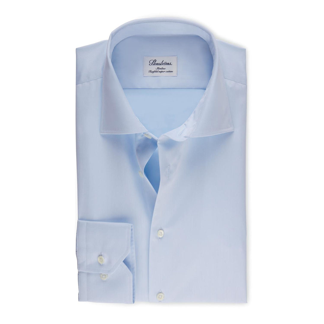 Slimline Twill Shirt XL-Sleeves Light Blue