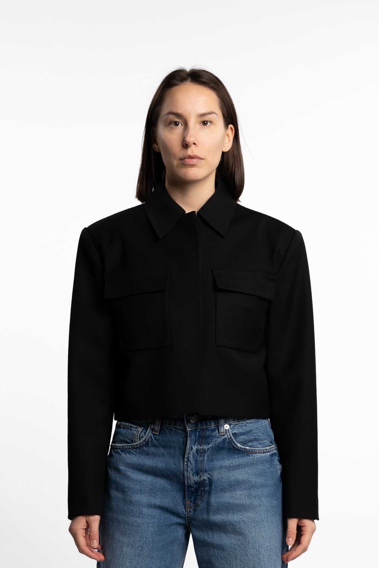【関税込み】ANINE BING ブラック Dayton ジャケット Black Dayton Jacket by ANINE BING on Sale