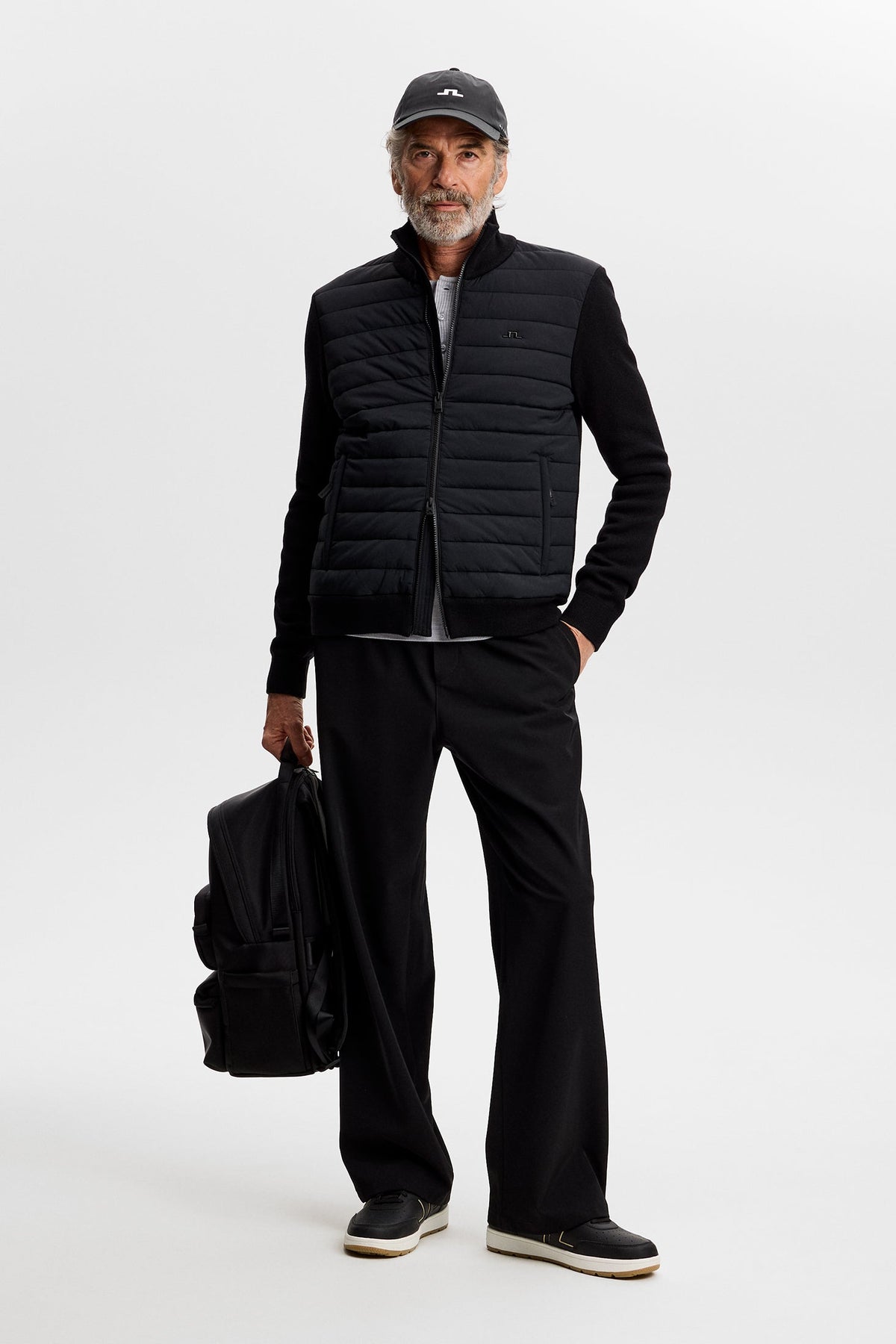 Boen Knit Hybrid Jacket Black