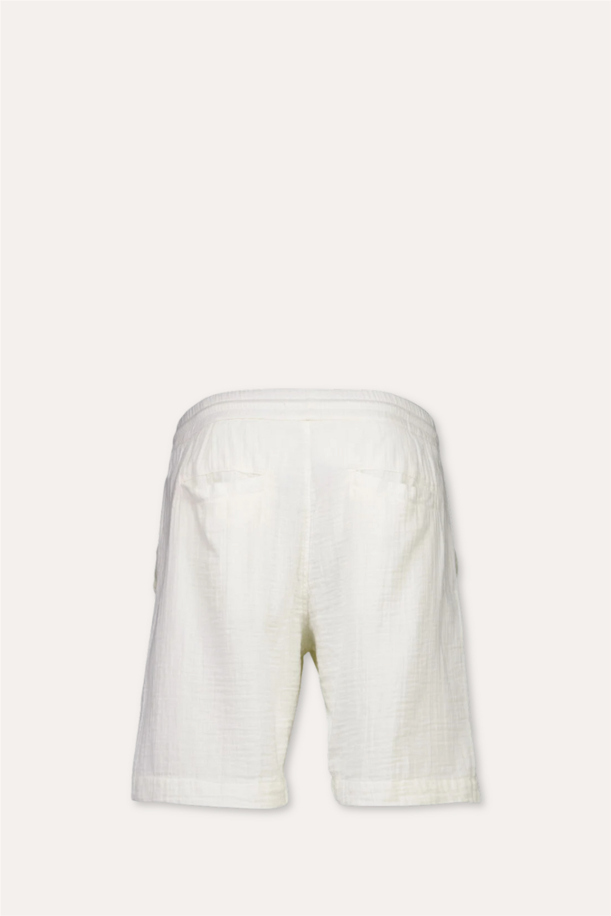 Cotton Muslin Shorts Off White