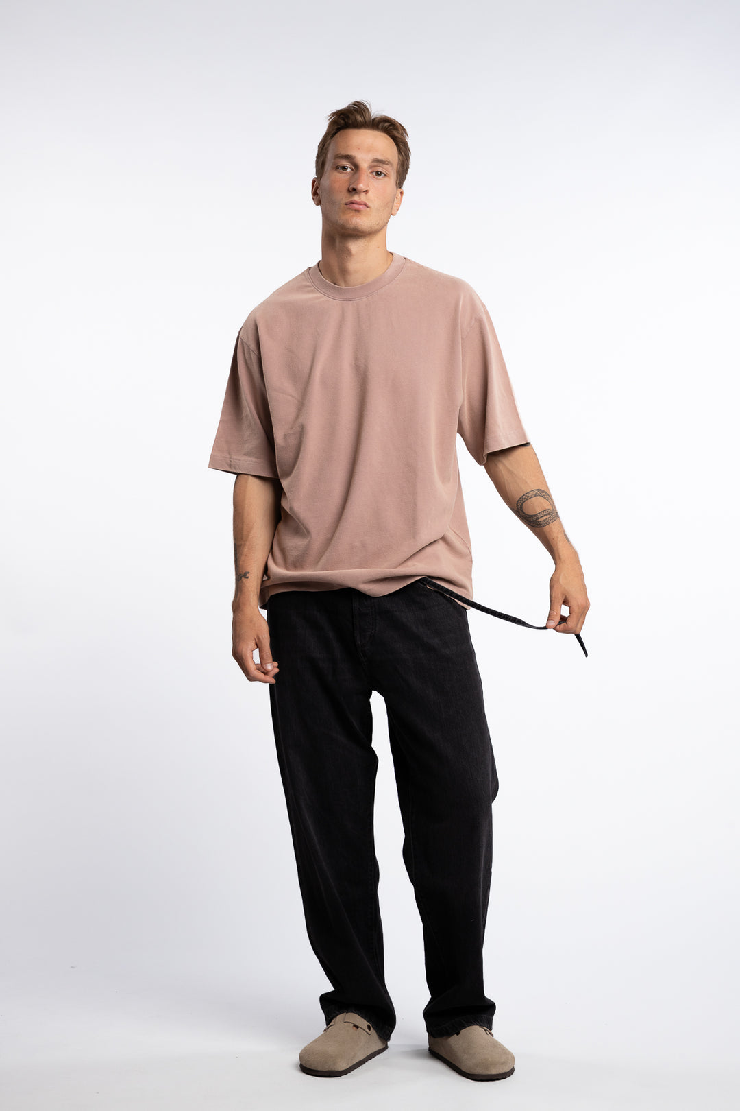 Crew Neck T-Shirt Lavender Purple