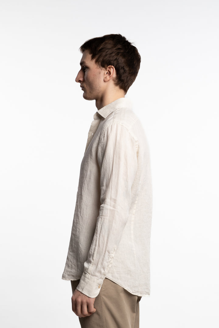 Linen Shirt Light Beige
