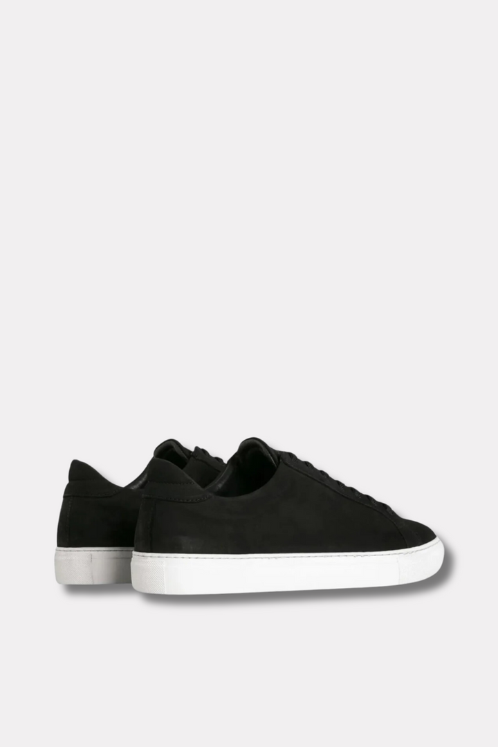 Type Suede Leather Black