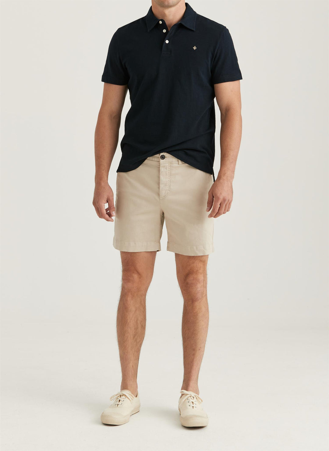 Jeffrey Short Chino Shorts 05 Khaki