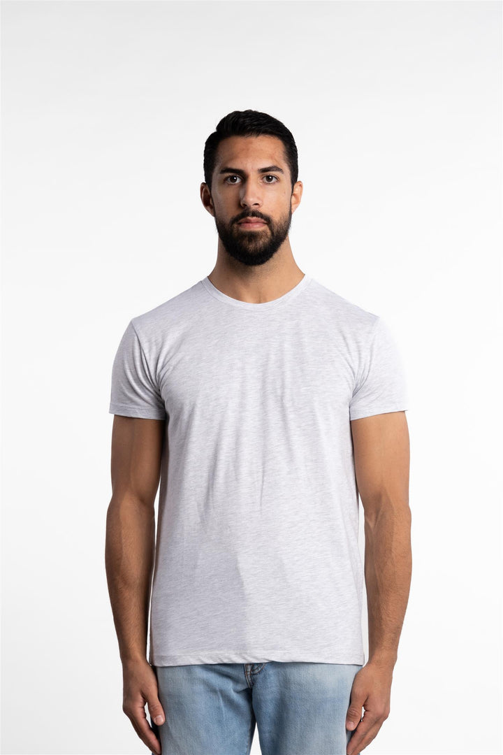 Kronos Round Neck T-Shirt White Mel