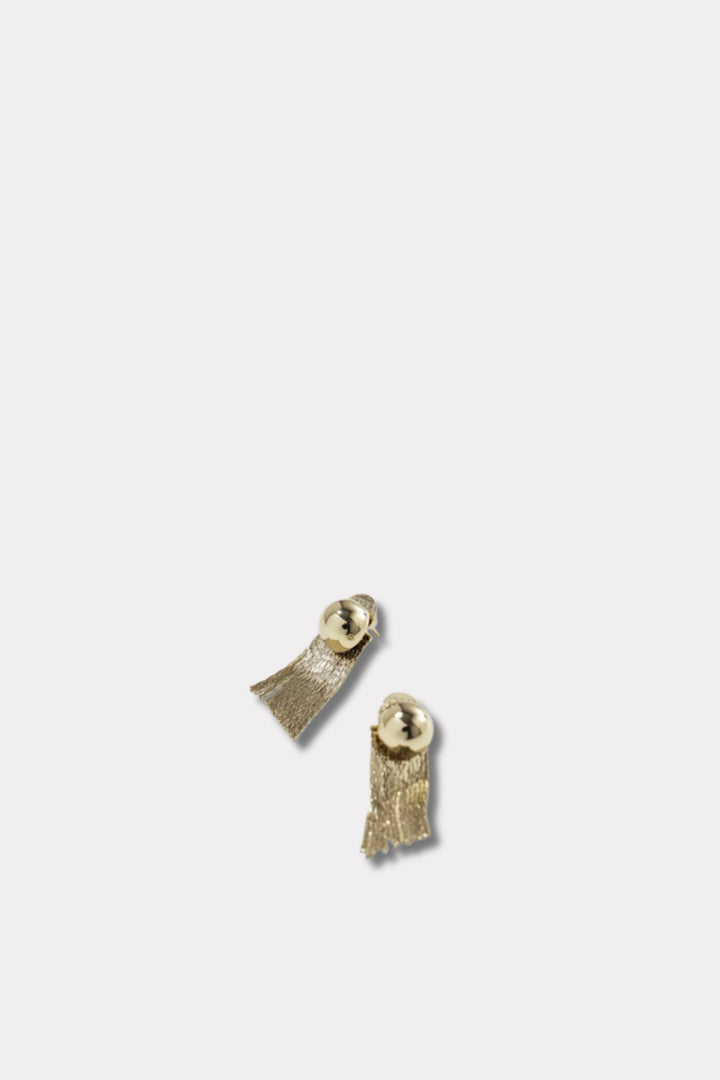 Tiny Medusa Studs- Gold