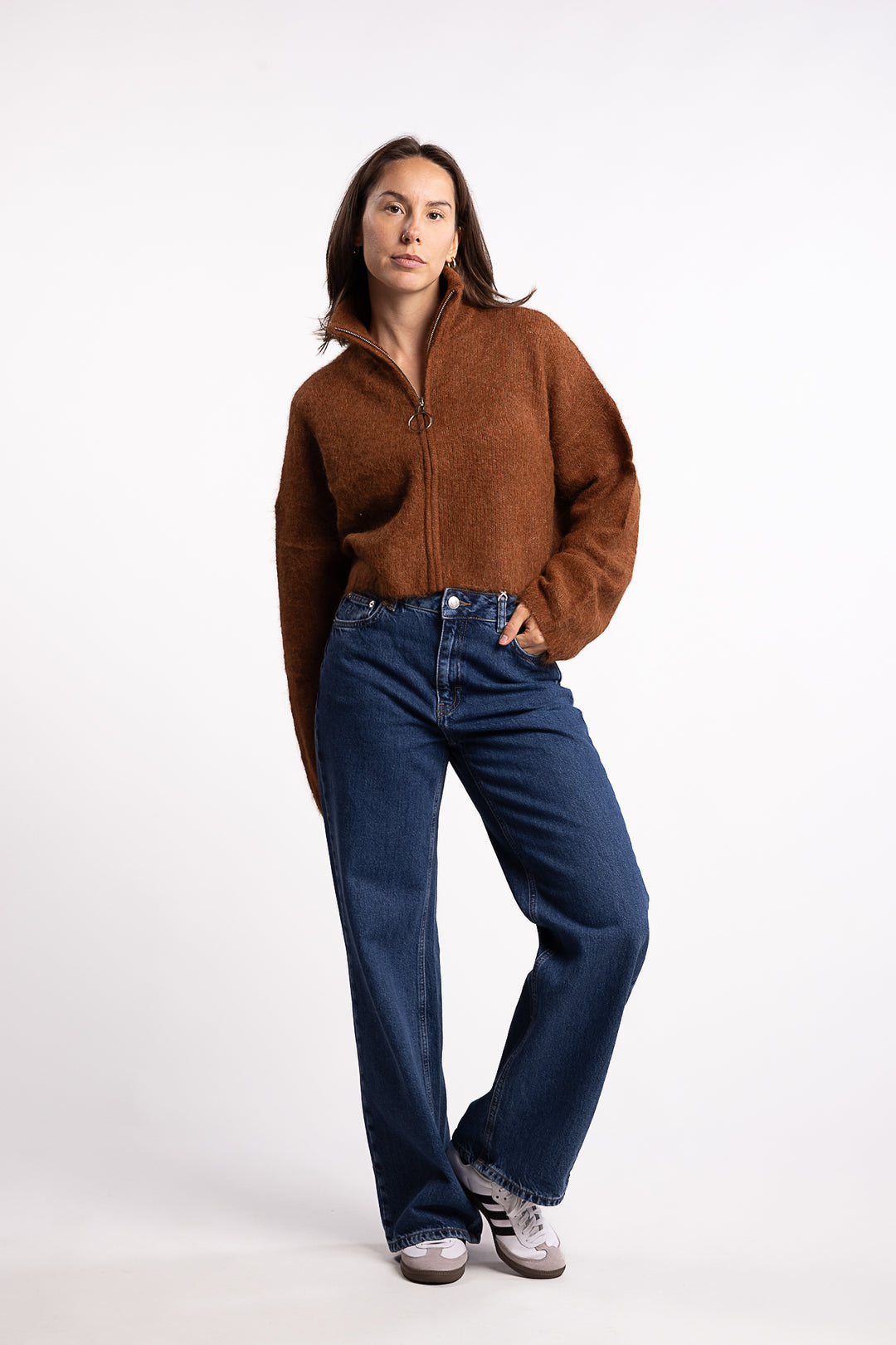 Tine Light Cardigan - Lt. Brown