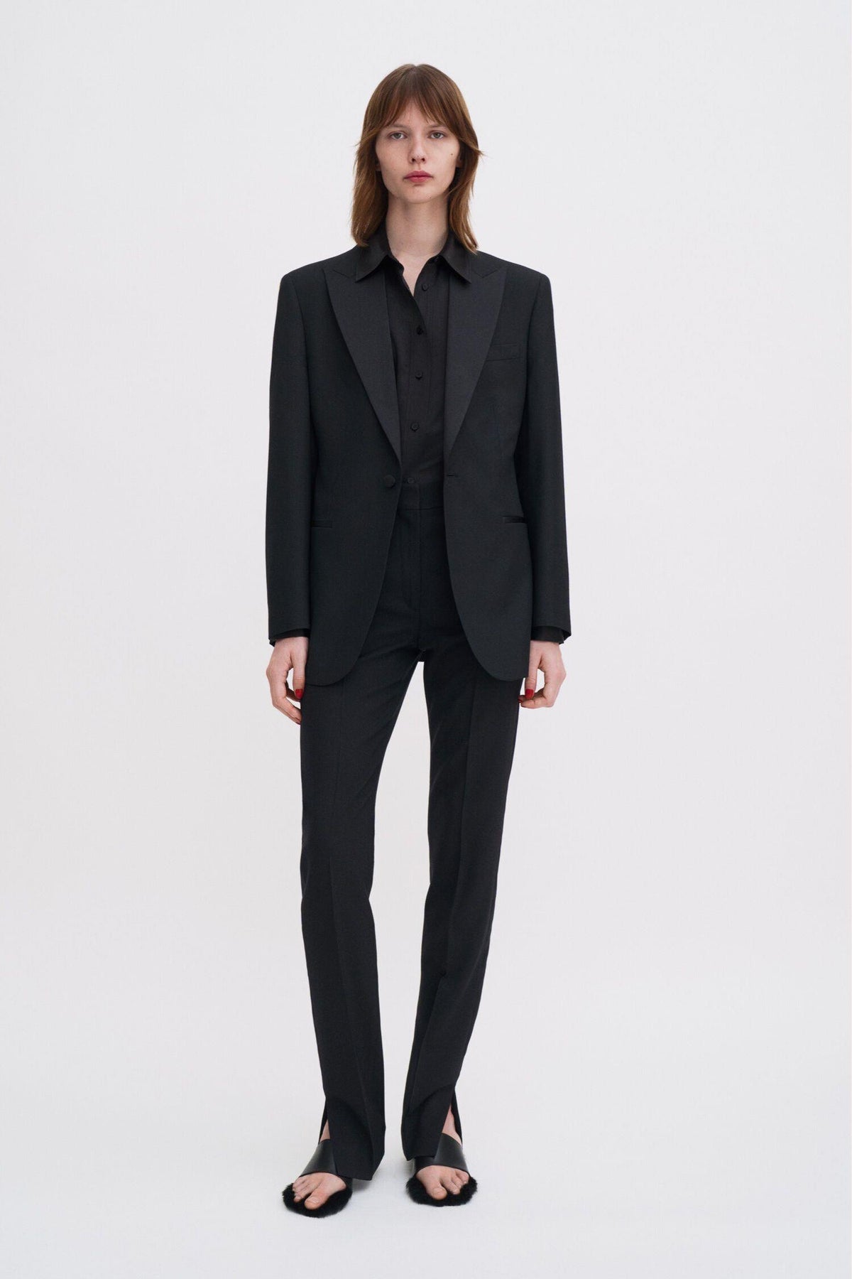 Hourglass Blazer Black