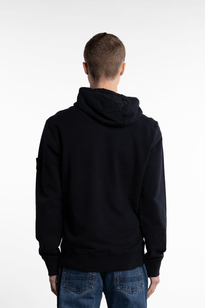 Garment Dyed Hooded Sweatshirt Navy