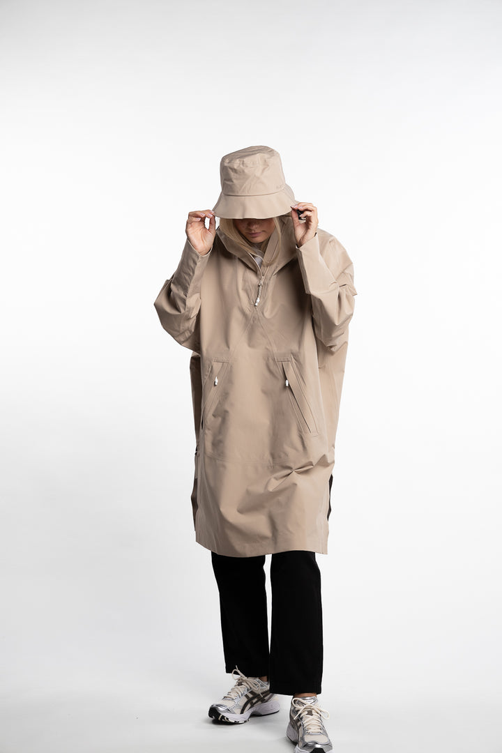 Aalesund Poncho - Beige