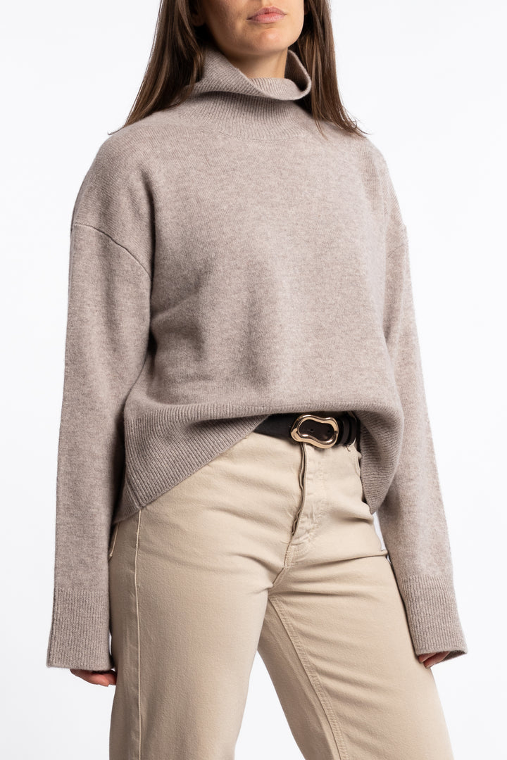 Abigail Knit - Taupe Melange