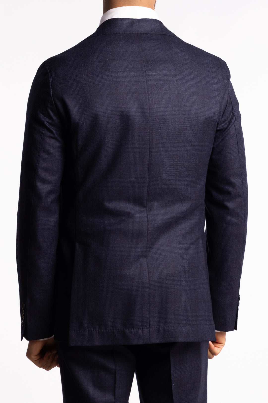 New Sienna Slim Fit Flannel Blazer Navy Check