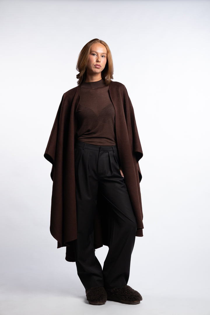 Camoens Shawl- Mahogany