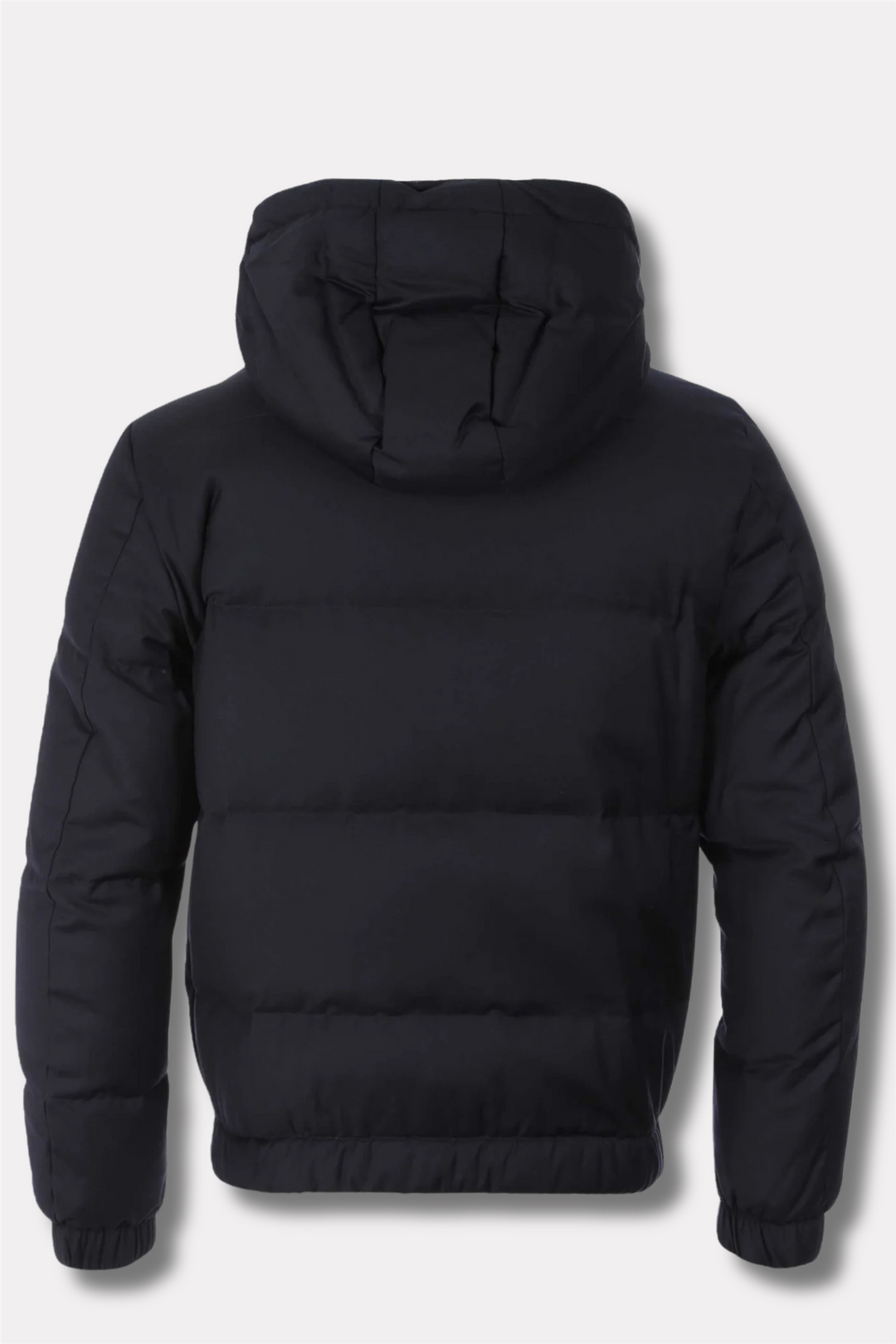 Hooded Down Jacket Navy