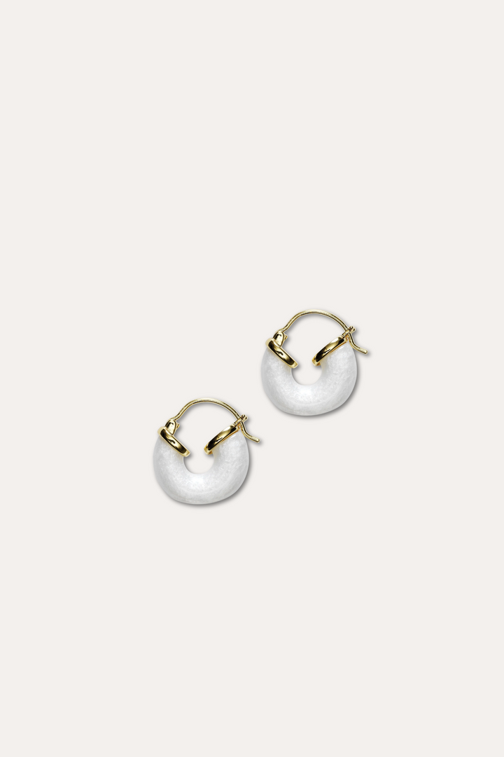 Petit Swell Hoop - White