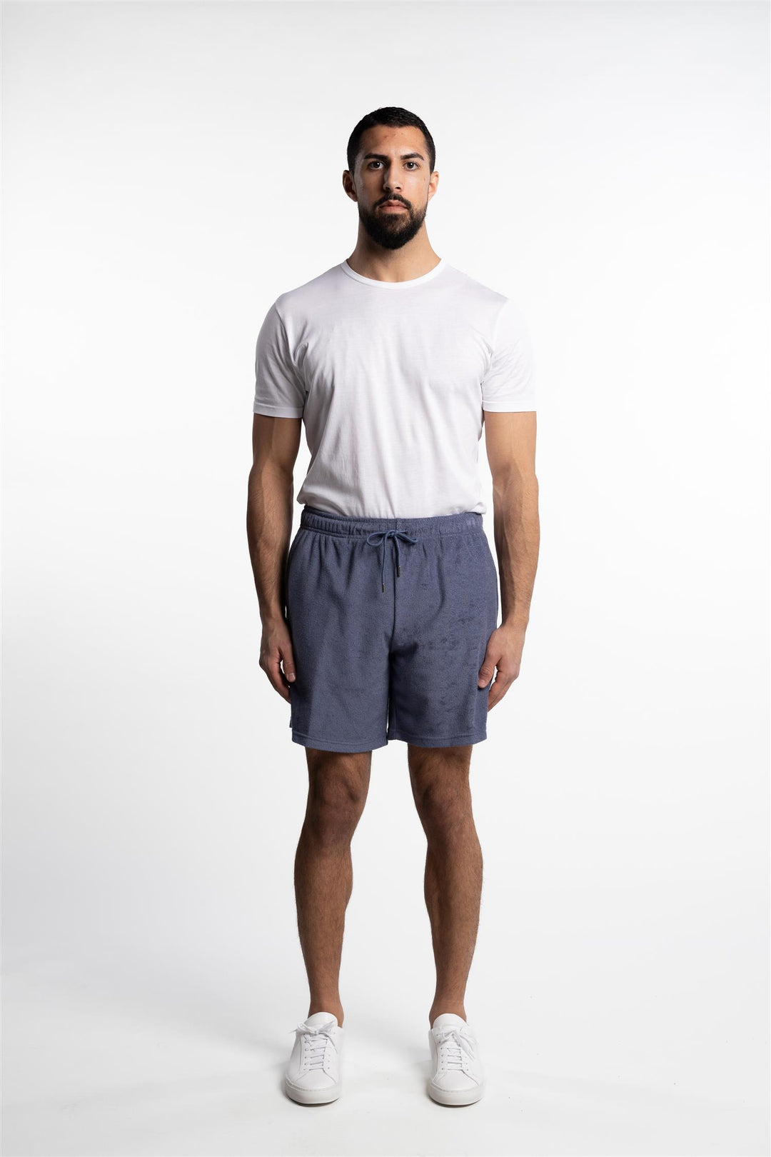 Riviera Terry Shorts Smokey Blue