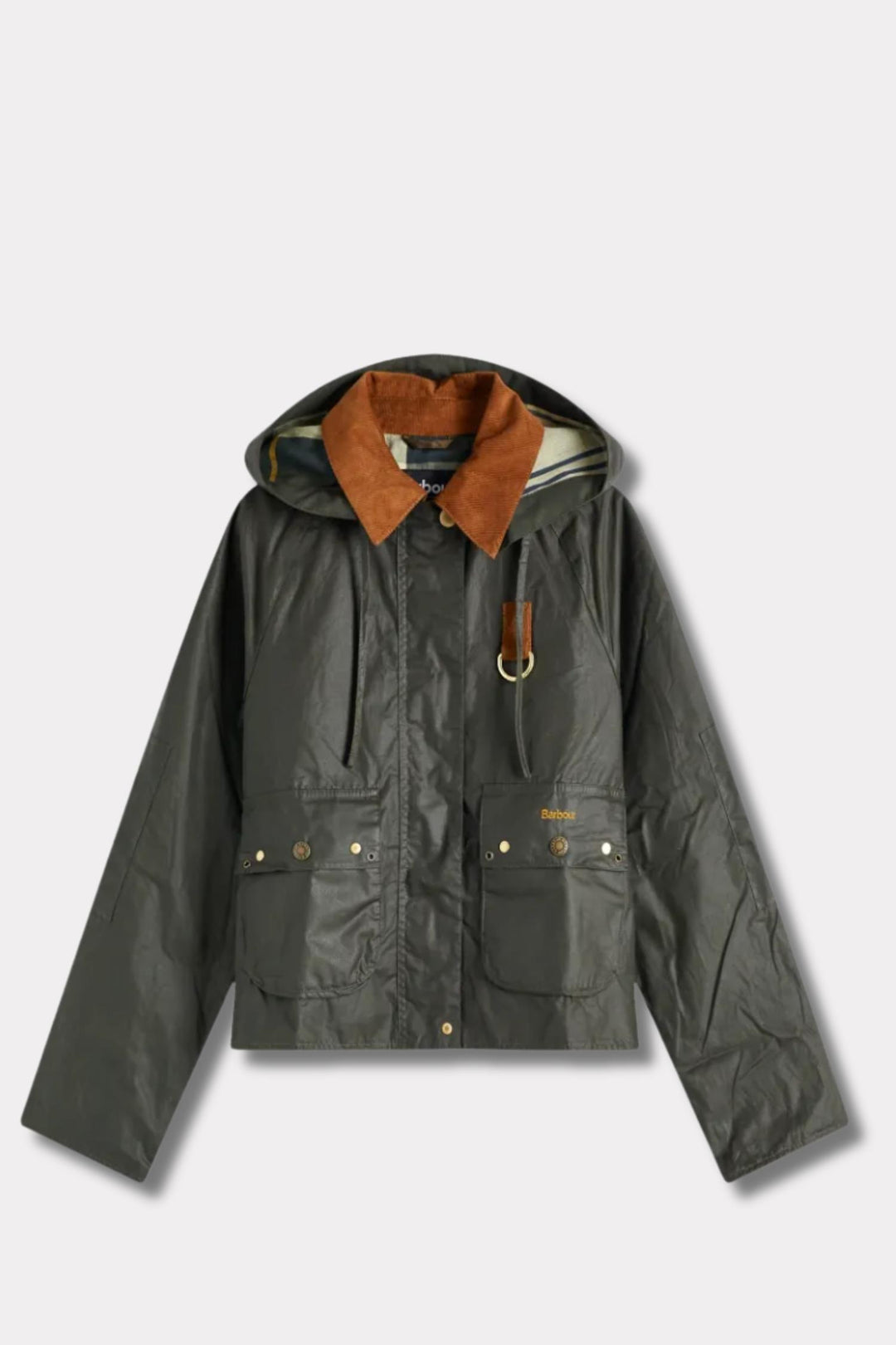 Barbour Erma Wax Jacket- Olive