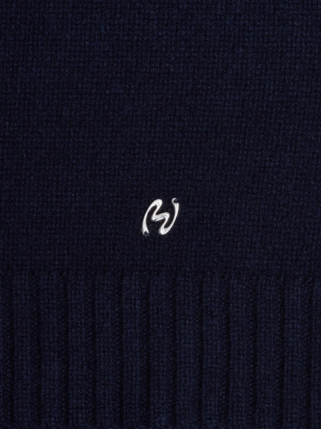 Wool Crewneck Sweater Navy