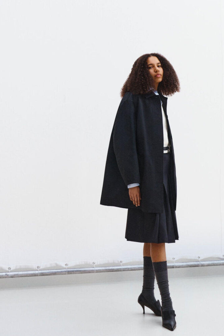 Cassie Car Coat - Black