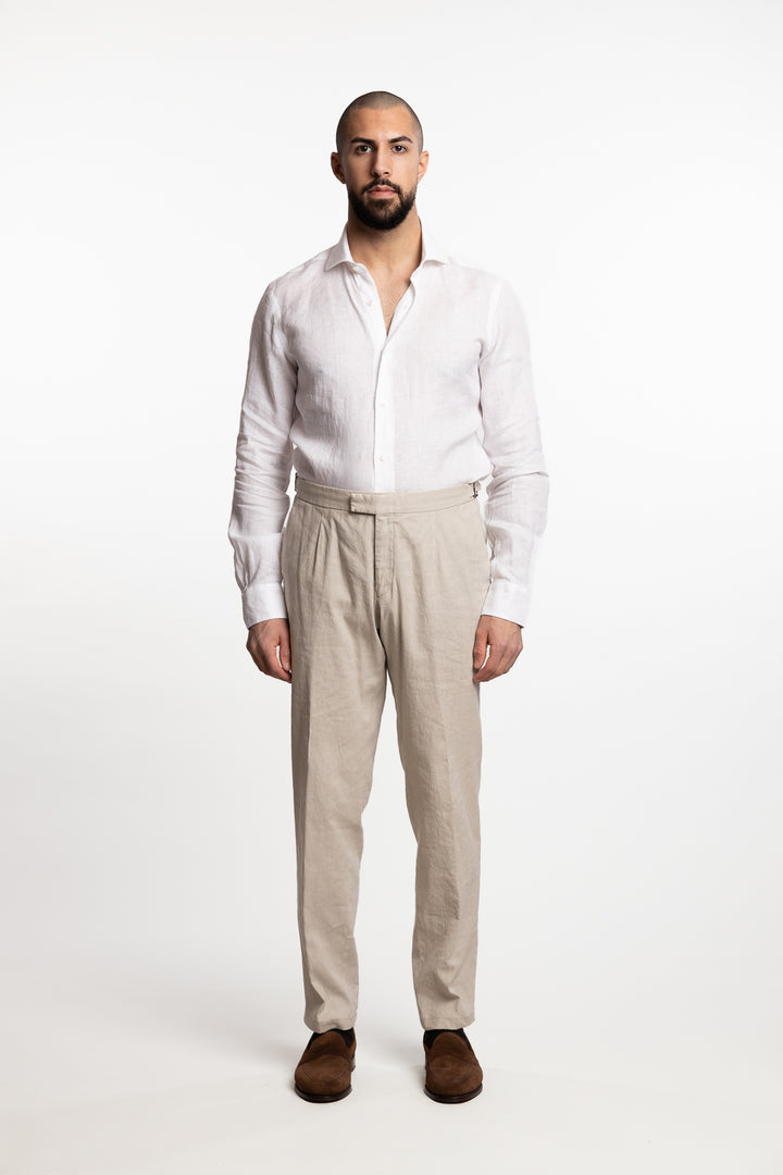 Culto Linen Shirt White